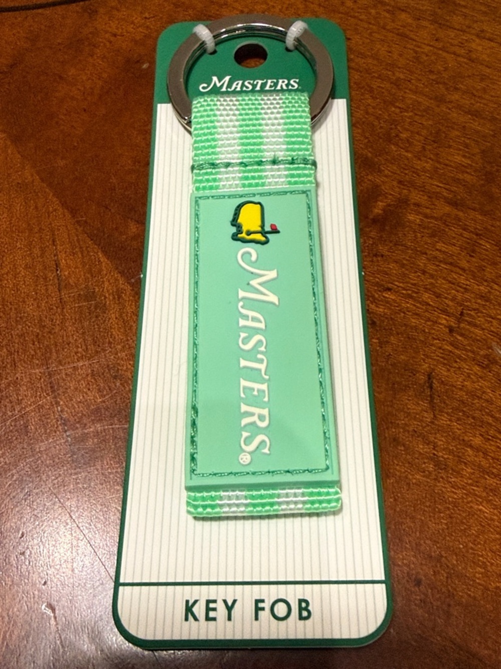 2026 Masters Tournament Light Green Logo Web Keychain!!🔥🔥🔥